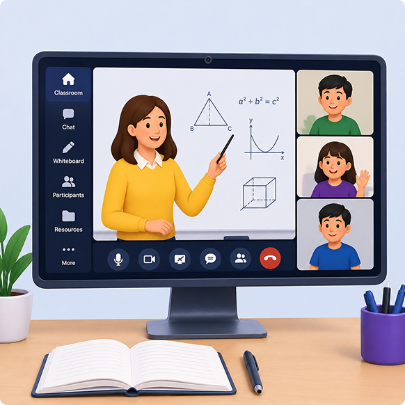 Live Interactive Classes — platform preview