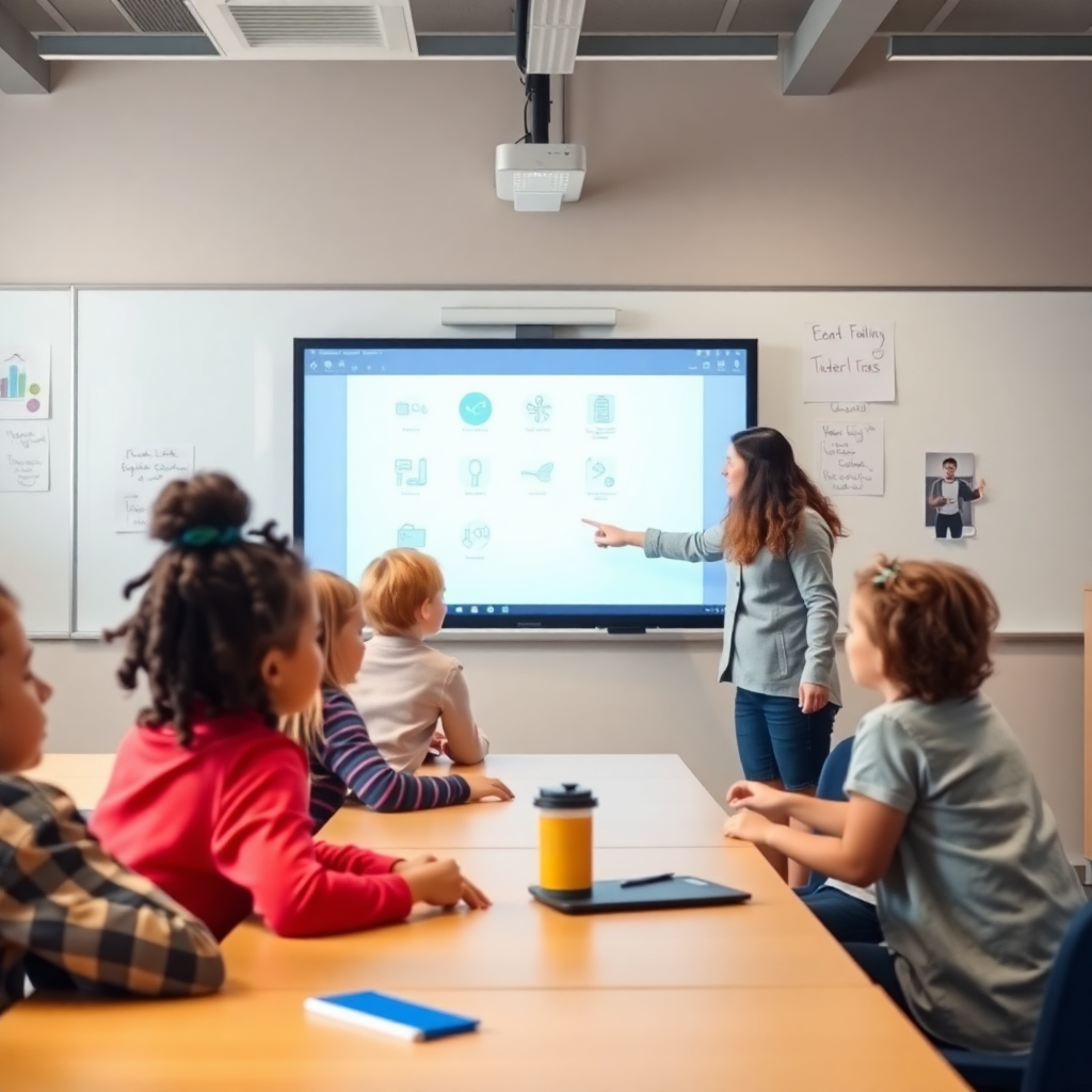 Virtual class session